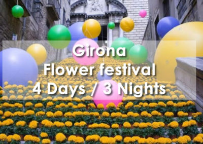 Festival de fleurs à Gérone