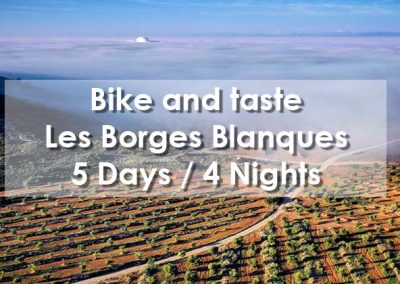 Bicicleta y gastronomía por Les Garrigues